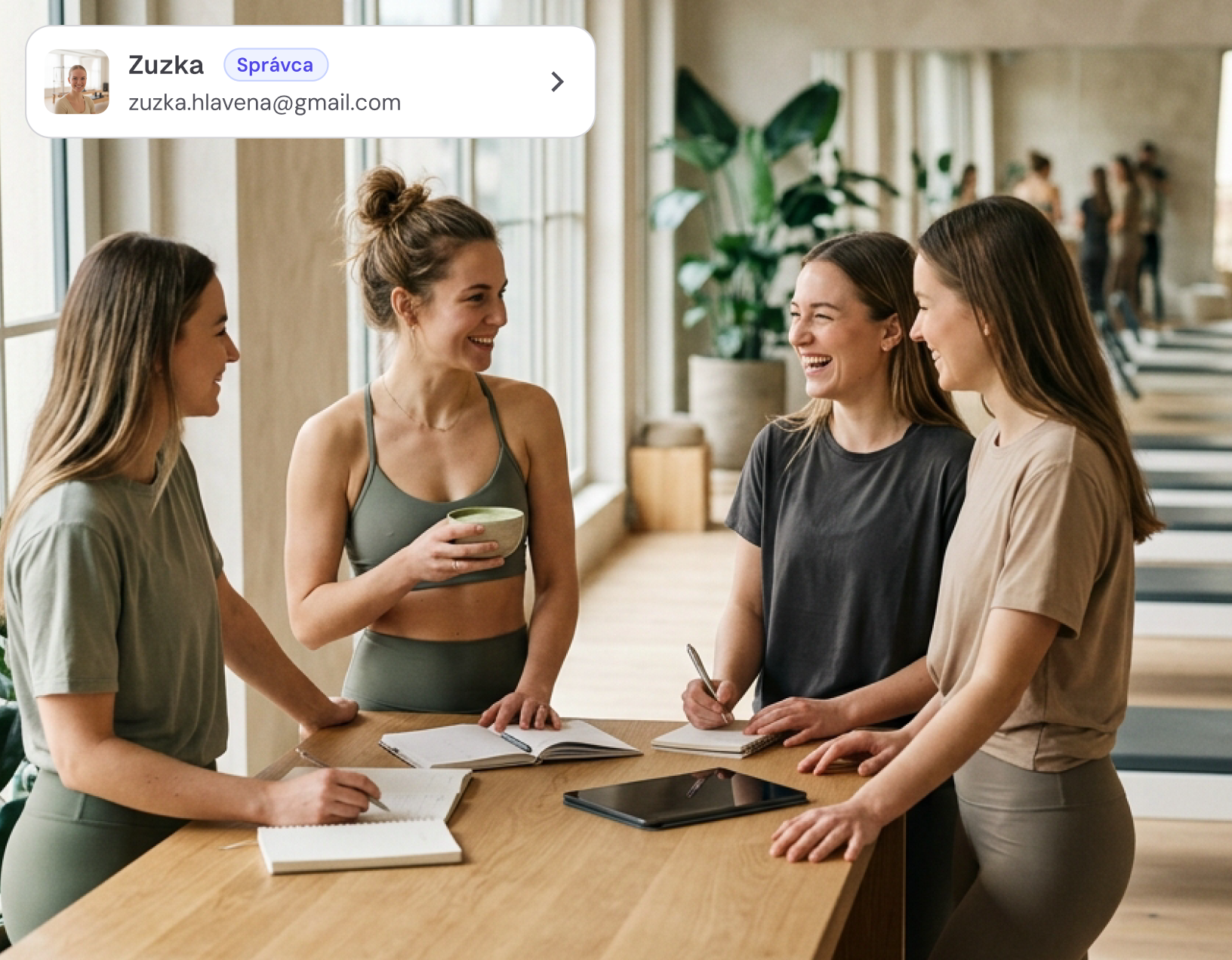 Správa zamestnancov a tímu v Meety systéme