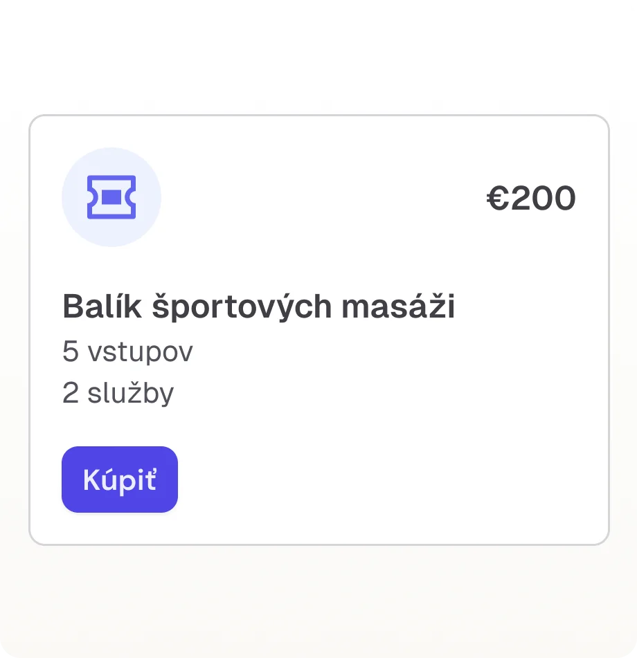 Permanentky a členstvá