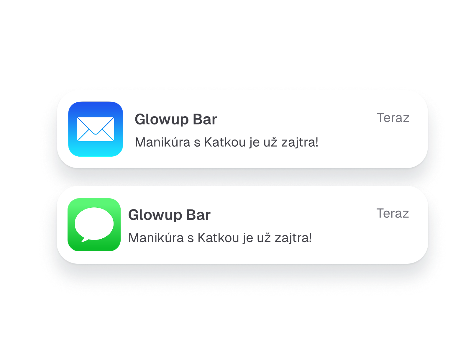 Systém upomienok a notifikácií pre klientov kozmetického salónu