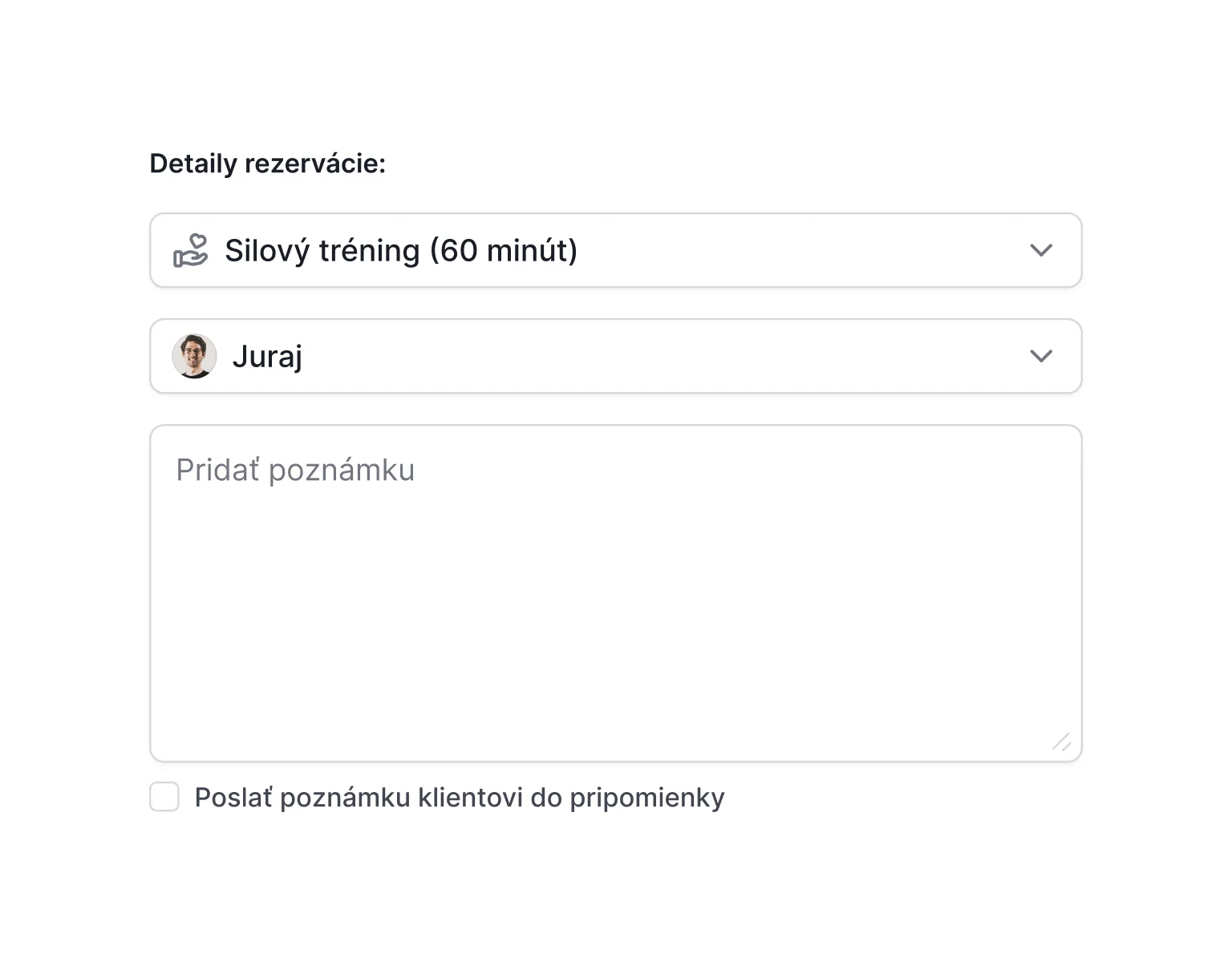 Klientsky profil s históriou a poznámkami